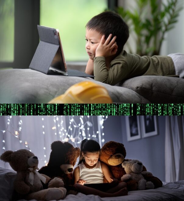 O impacto dos ecrãs no desenvolvimento infantil